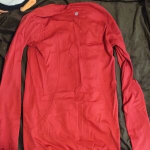 Lululemon Vibrant Red Top
